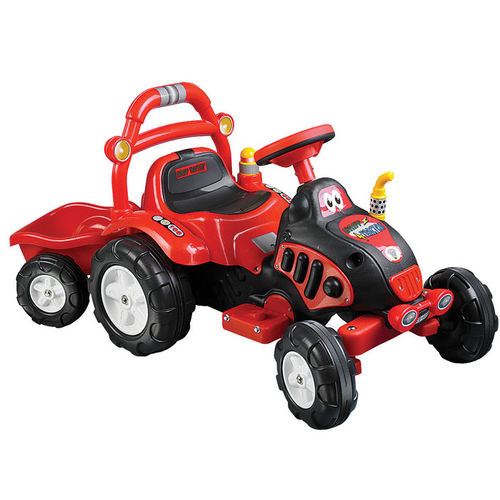 Lil' Rider? The King Tractor & Trailer - Battery Powered