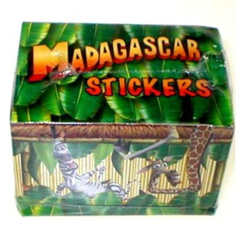 Madagascar 100ct Sticker Boxes Case Pack 96