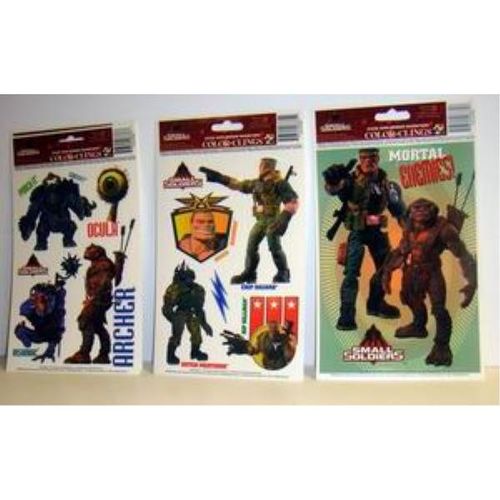 Small Soldiers"" Static Cling Window Decorations Case Pack 144