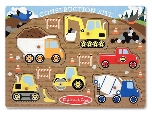 Construction Site Peg Puzzle