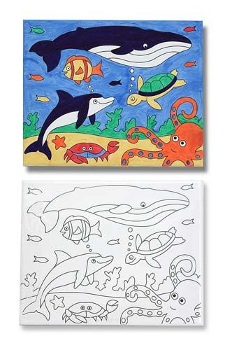 Canvas Creations - Sea Life