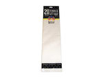 White gift wrap tissue paper