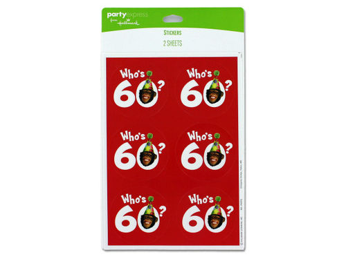 monkey around &quot;60&quot;stckr