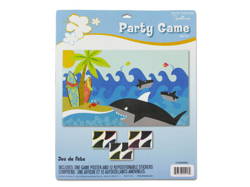luau stick the fin on the shark game