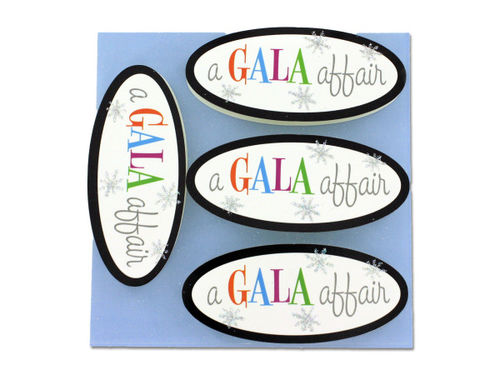Gala Affair 3D card accents, pack of 8