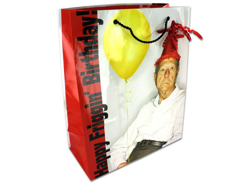 Happy Friggin&#039; Birthday gift bag