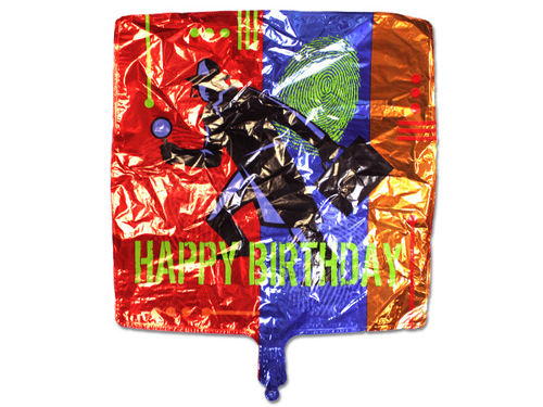 mylar balloon 19x19 in.