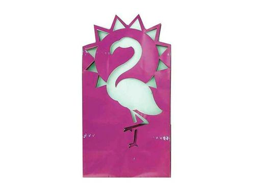 Flamingo luminary bag