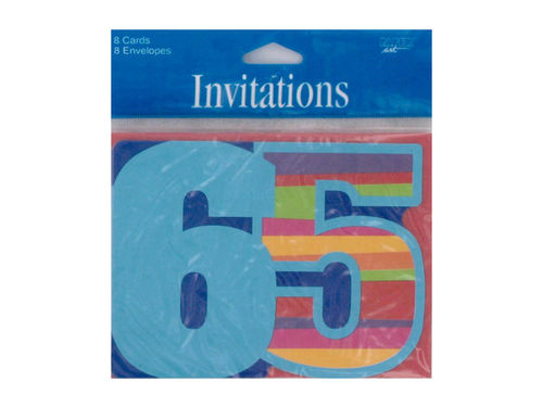 65th birthday invitations