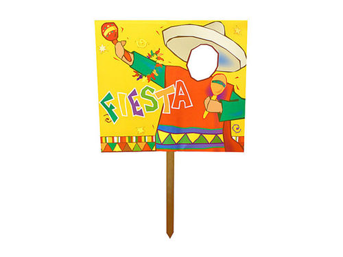 Fiesta Photo Cutout Two Sided