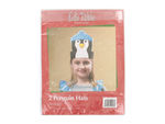 Holiday Fun penguin hats, pack of 2