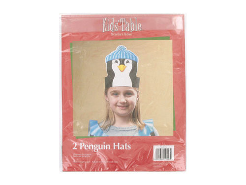 Holiday Fun penguin hats, pack of 2