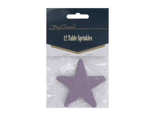 &quot;Tropicana Beach&quot; star table sprinkles, pack of 12