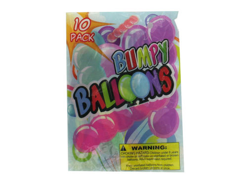 Giant bumpy balloons (10 pack)