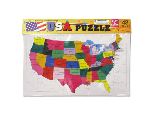 U.S. puzzle for children