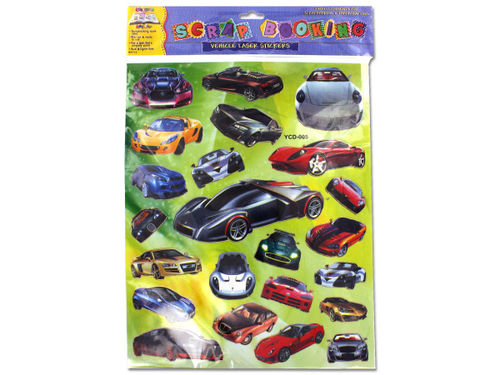 Vehicle laser stickers