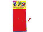 foam number stickers assorted sizes and colors