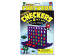Vertical checkers game