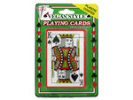 Plastic coated playing cards