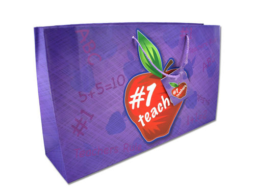 Teacher gift bags, set of 4