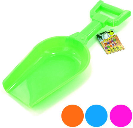 17"" Jumbo Neon Beach Shovel Case Pack 24