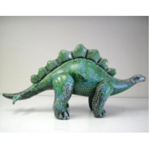 Inflatable Realistic Stegosaurus Green Case Pack 6