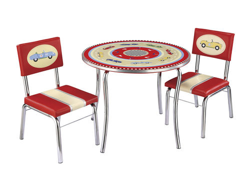 Retro Racers Table & Chairs Set