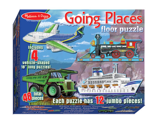 Going Places Floor Puzzle (48 pc)