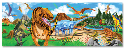 Land of Dinosaurs Floor Puzzle (48 pc)