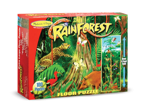 Rain Forest FloorPuzzle (100 pc)