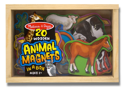 Magnetic Wooden Animals