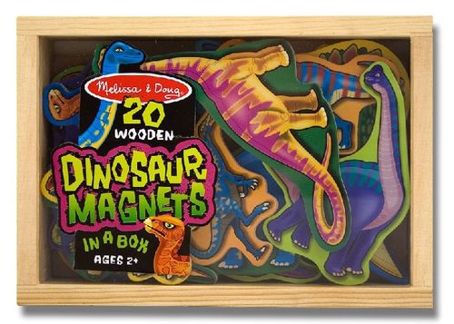 Magnetic Wooden Dinosaurs