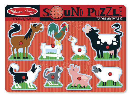 Farm Animals Sound Puzzle