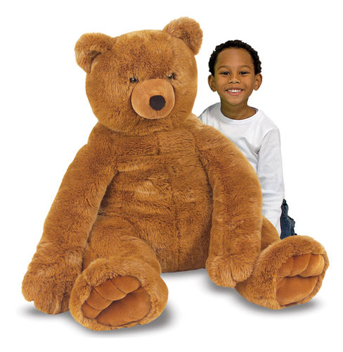 Jumbo Brown Teddy Bear - Plush