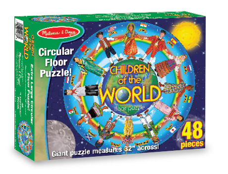 Children Around the World Floor Puizzle (48 pc)