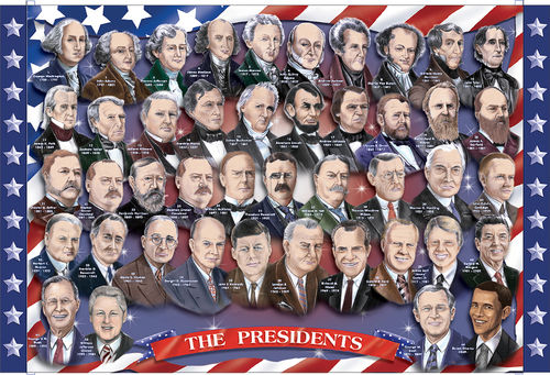 Presidents of the U.S.A. Floor Puzzle (100 pc)
