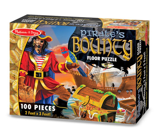 Pirate's Bounty Floor Puzzle (100 pc)