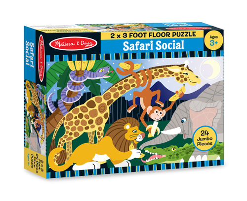 Safari Social Floor Puzzle