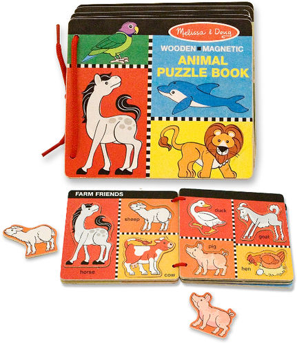 Animal Puzzle Book