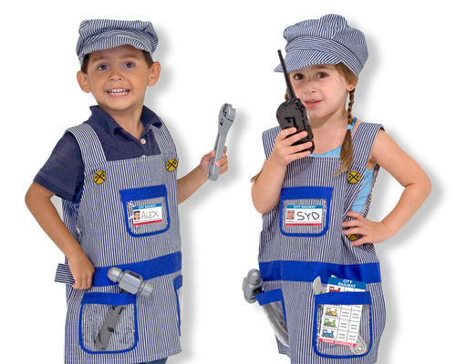 Train Engineer Role Play Costume Set