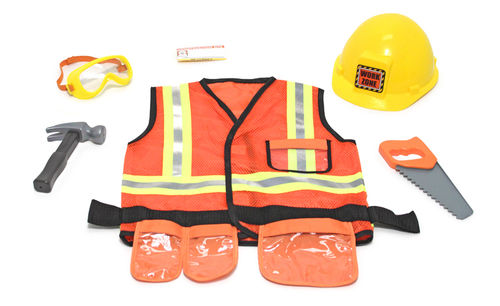 Construction Worker Role Play Costume Set