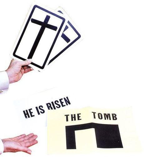 He Is Risen Stage Size