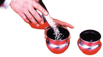 Rice Bowls Aluminum Or Brahmin