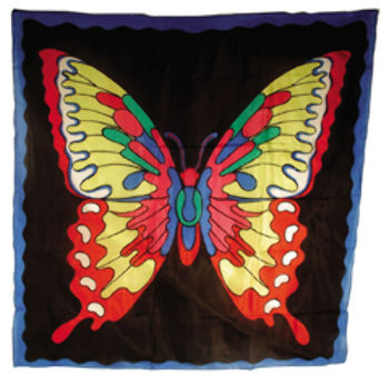 Silk Butterfly 6 Ft By 6 Ft