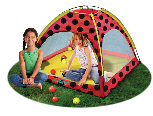 Lady Bug Playhouse Kids Play Tent