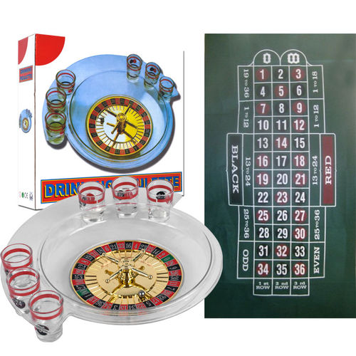 The Spins Roulette Drinking Game and Layout by TG?