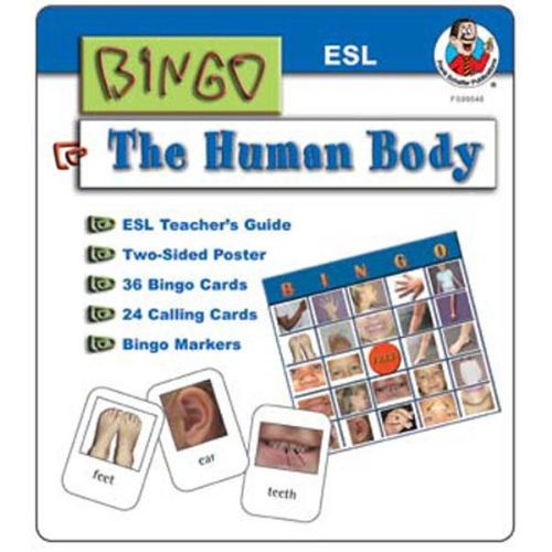 The Human Body ESL Bingo Game Kit Case Pack 8