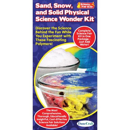 Sand, Snow, and Solid Physical Science Wonder Kit Case Pack 6