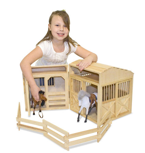 Folding Horse Stable