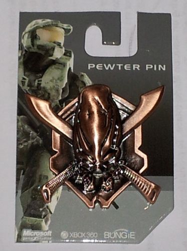 Halo 3 Covenant Pewter 3-D Pin Case Pack 12